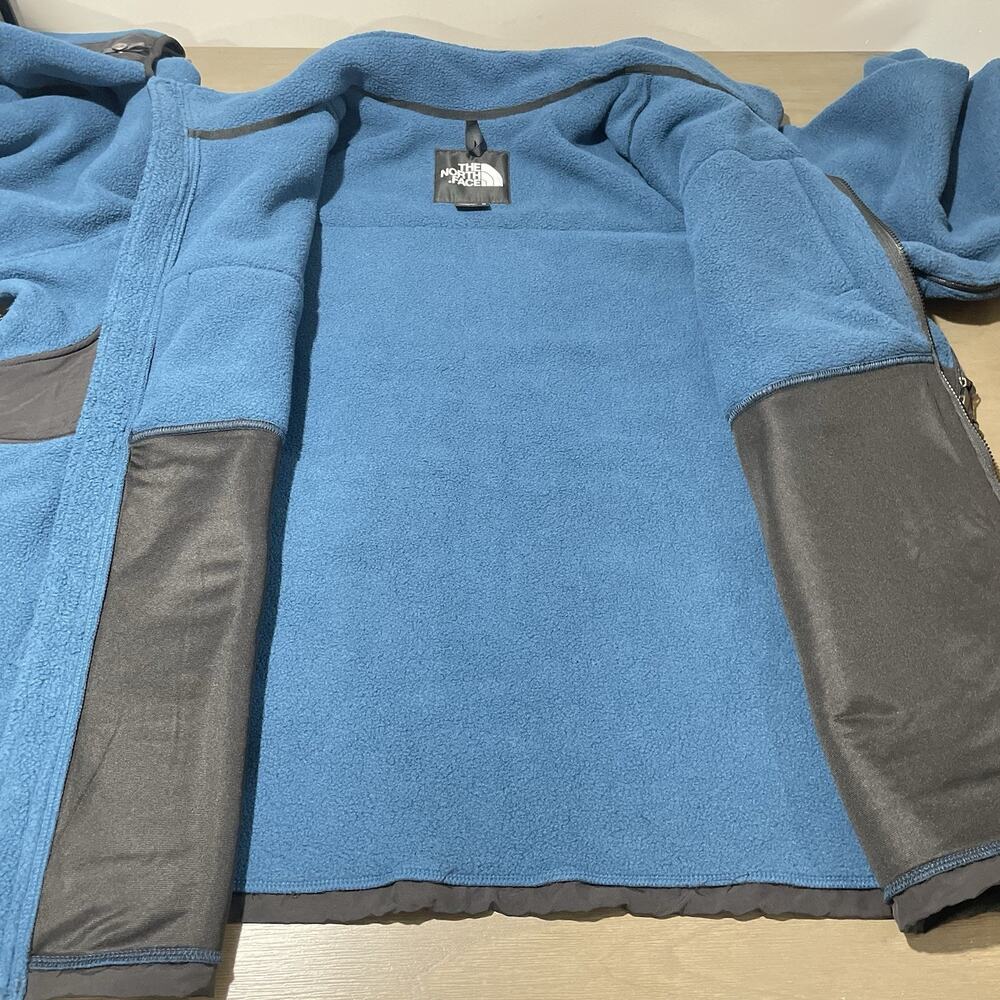 The North Face Men’s Big 4X NEW Retro Denali Jacket Midnight Petrol Relaxed Fit - Picture 6 of 9